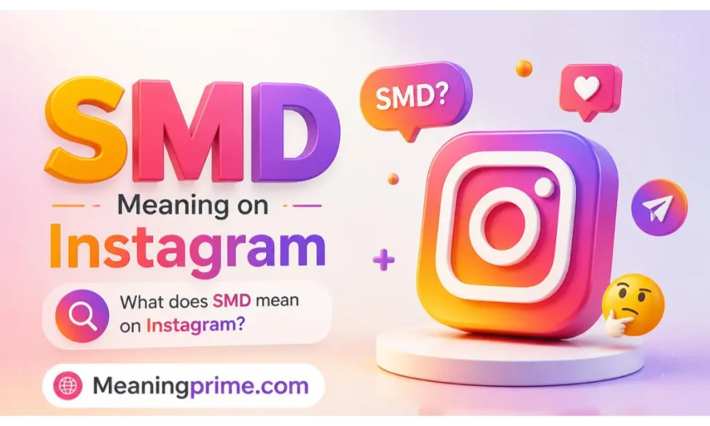 SMD Meaning on Instagram