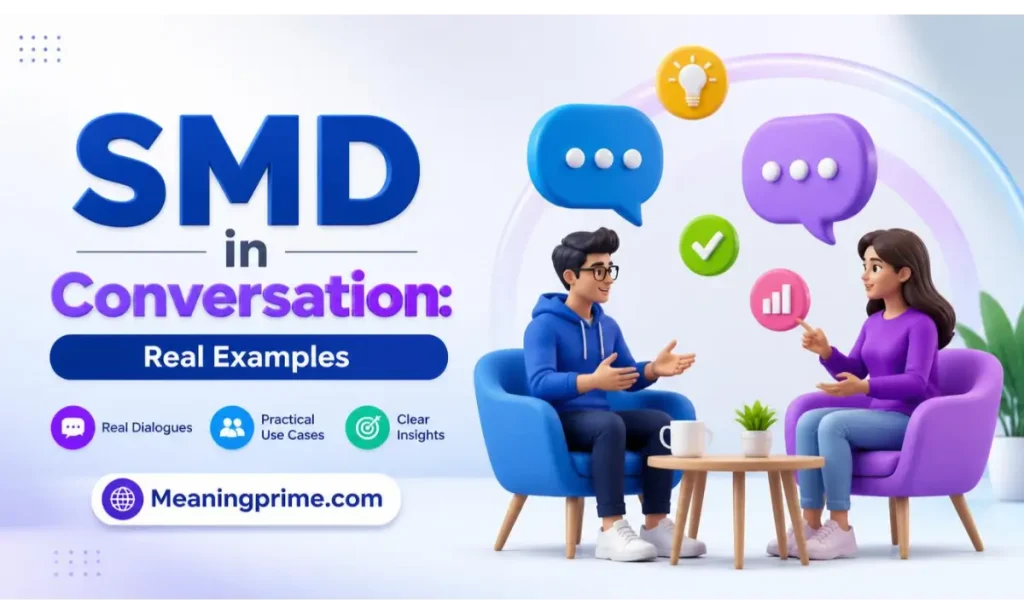 SMD in Conversation Real Examples