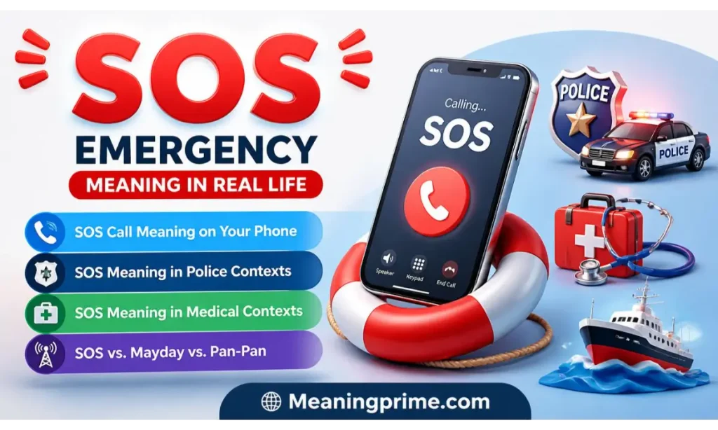 SOS Emergency Meaning in Real Life