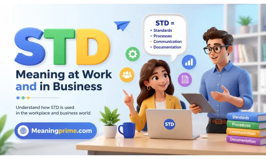 STD Meaning at Work and in Business