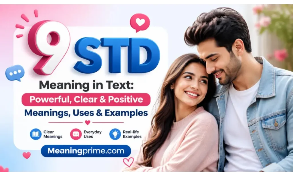 STD Meaning in Text