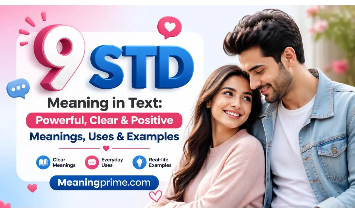 STD Meaning in Text