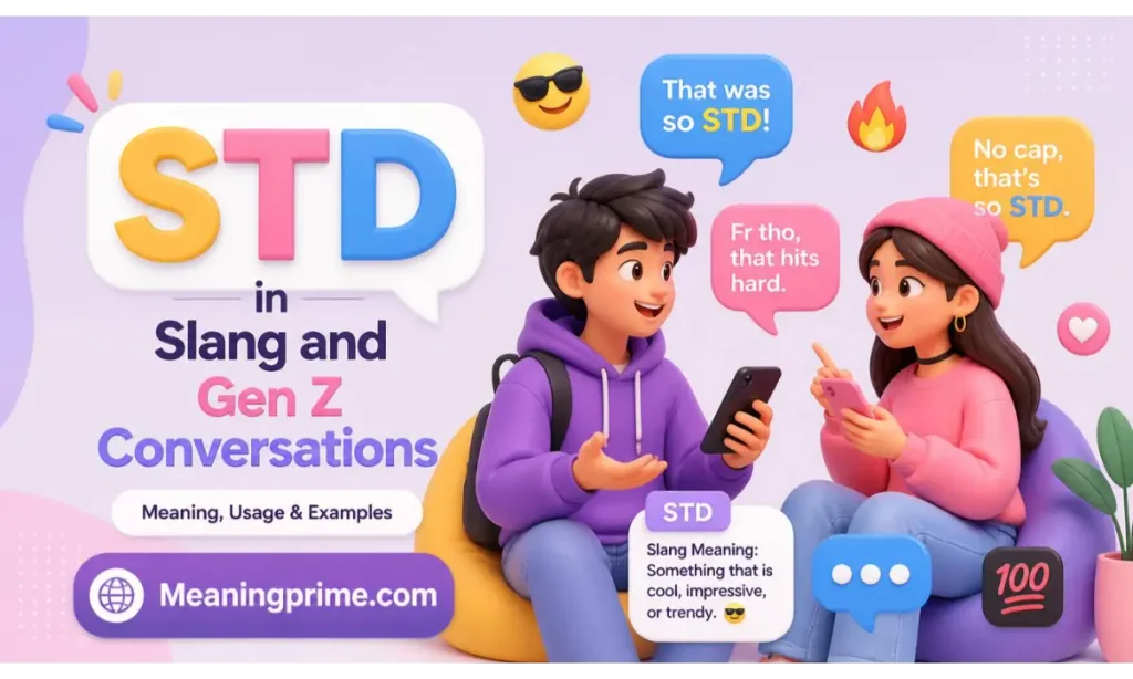 STD in Slang and Gen Z Conversations