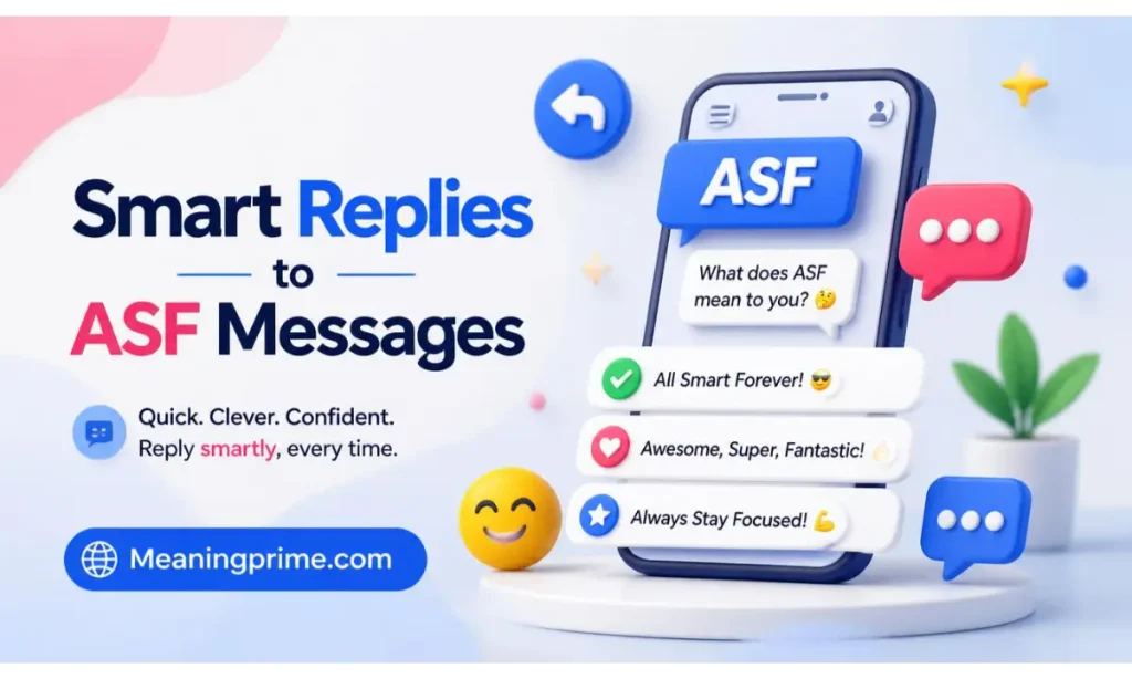 Smart Replies to ASF Messages
