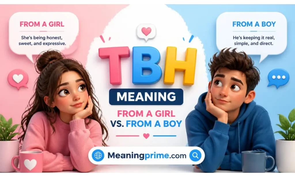 TBH Meaning From a Girl vs. From a Boy