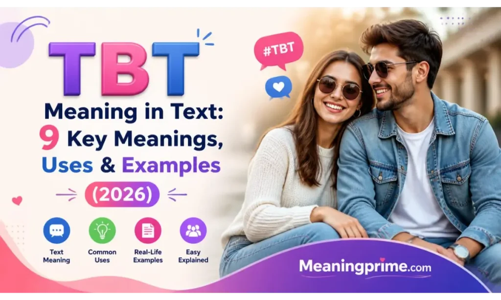 TBT Meaning in Text