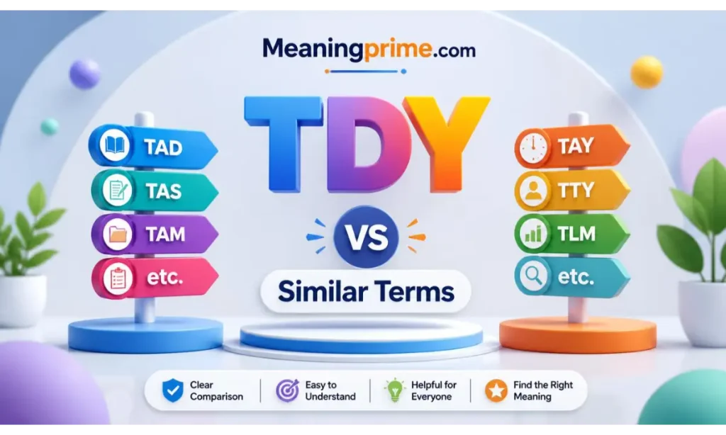 TDY vs Similar Terms