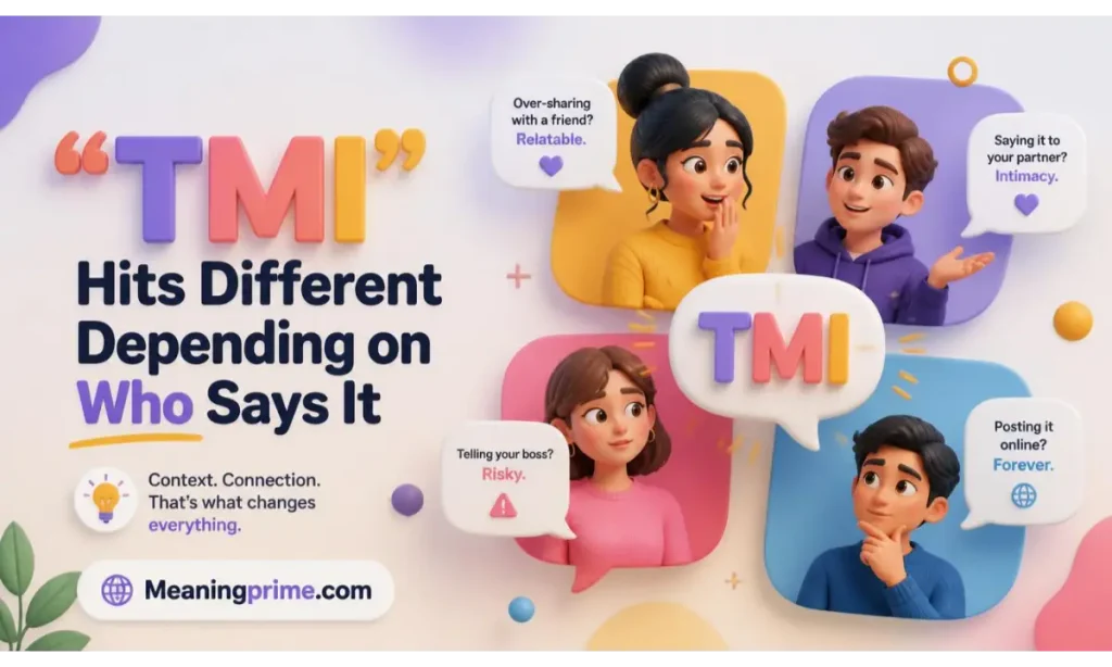 TMI Hits Different Depending 