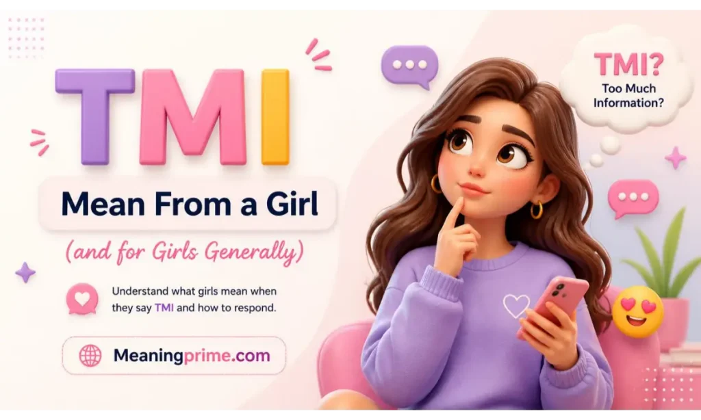 TMI Mean From a Girl 