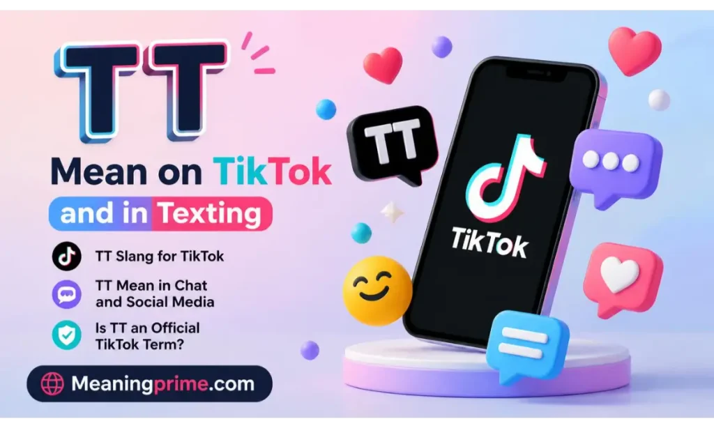 TT Mean on TikTok and in Texting