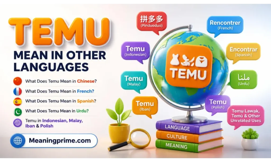Temu Mean in Other Languages