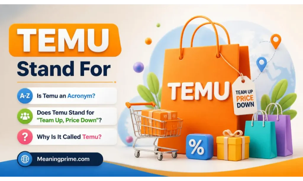 Temu Stand For