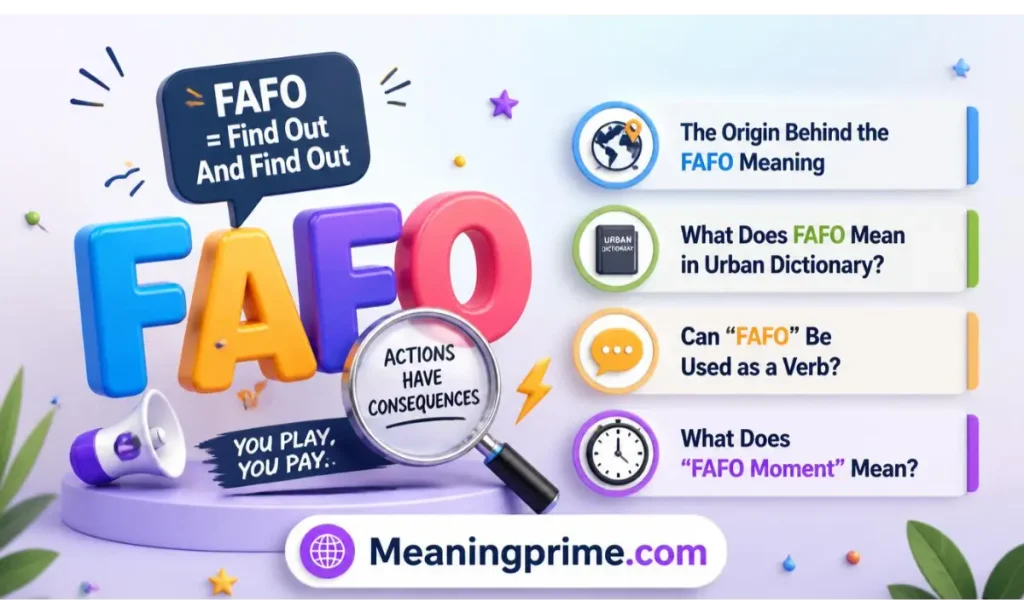 The Origin Behind the FAFO Meaning