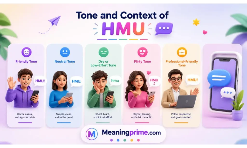 Tone and Context of HMU