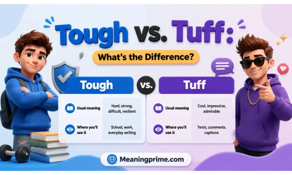 Tough vs. Tuff