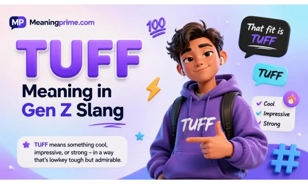 Tuff Meaning in Gen Z Slang