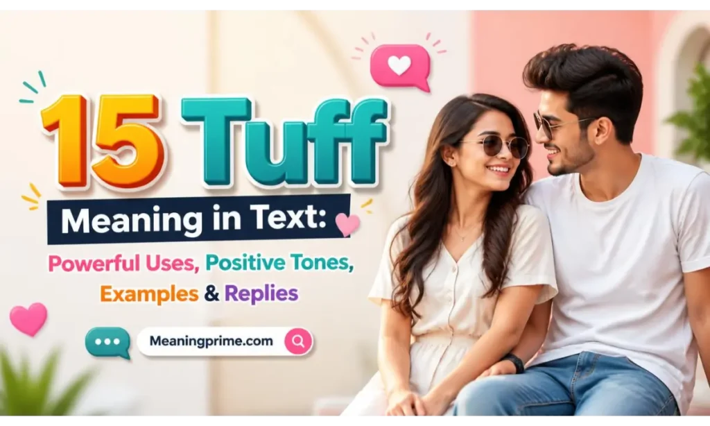 Tuff Meaning in Text