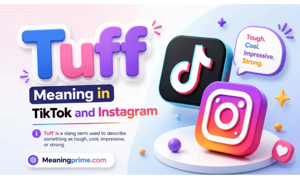 Tuff Meaning in TikTok and Instagram