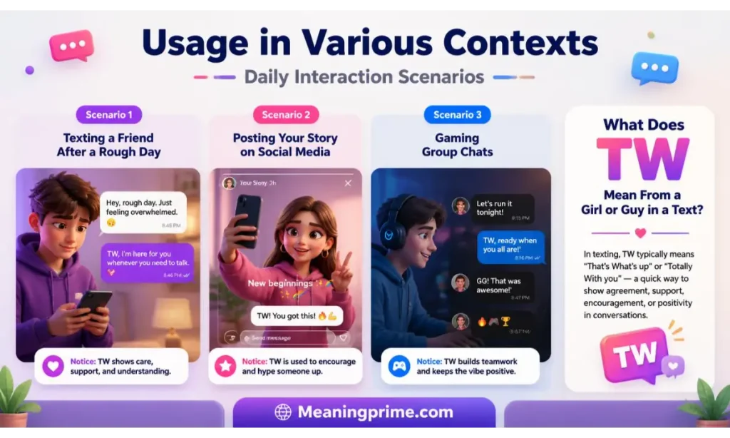 Usage in Various Contexts and Daily Interaction