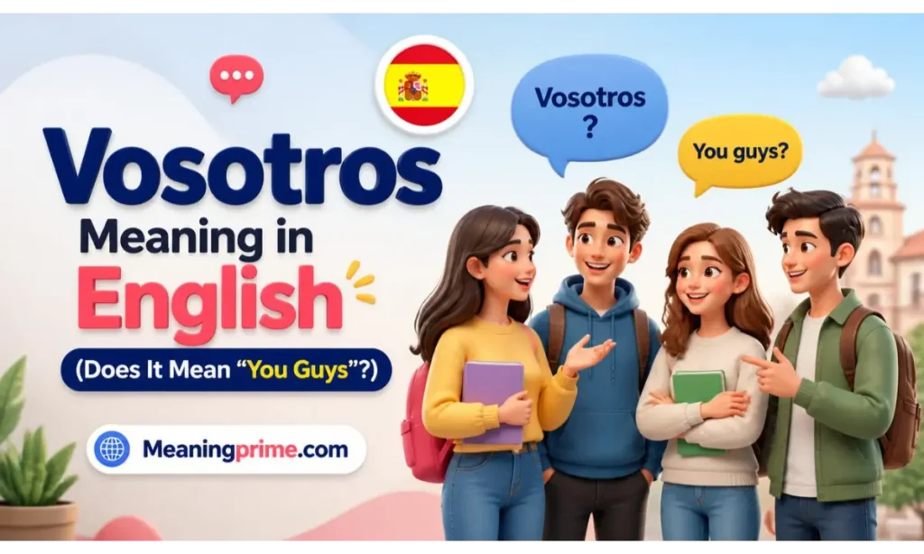Vosotros Meaning in English