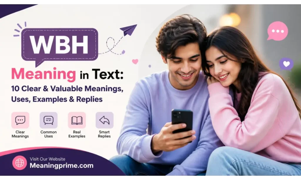 WBH Meaning in Text
