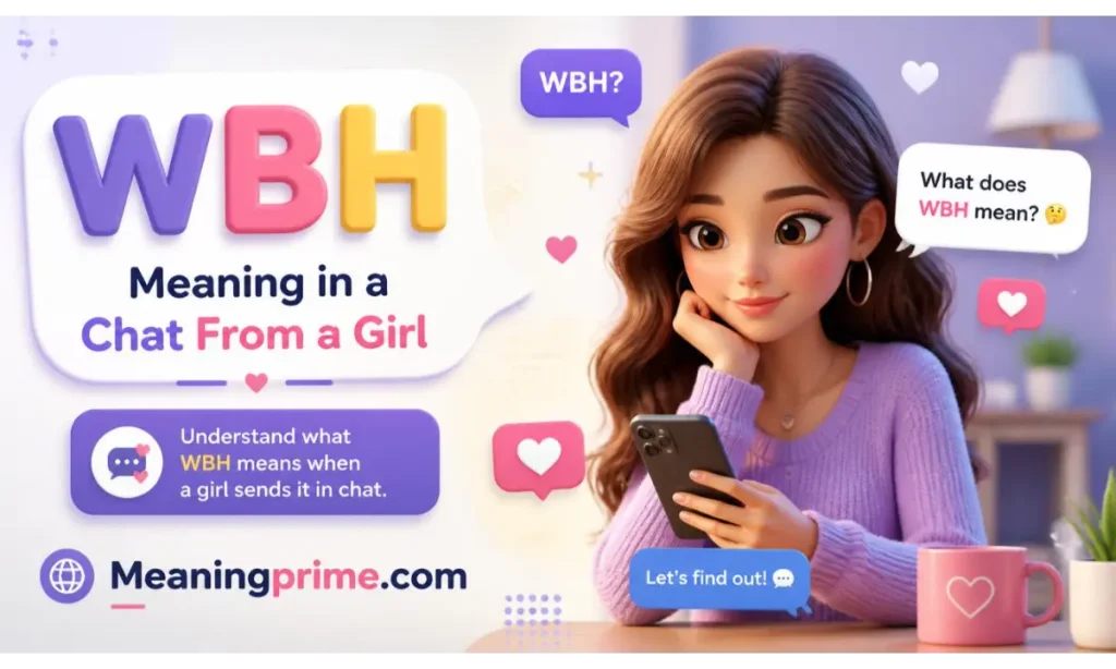 WBH Meaning in a Chat From a Girl