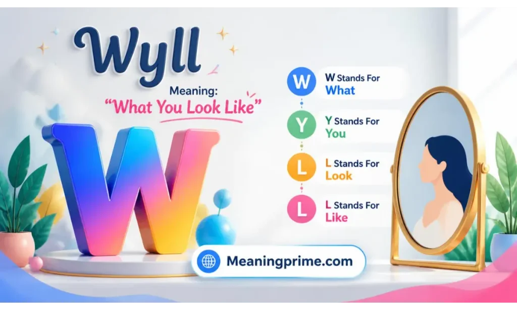 Wyll Meaning What You Look Like