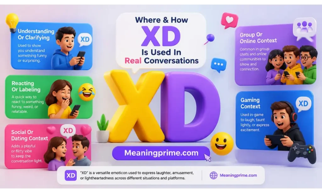 XD Is Used In Real Conversations