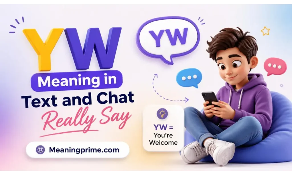 YW Meaning in Text and Chat