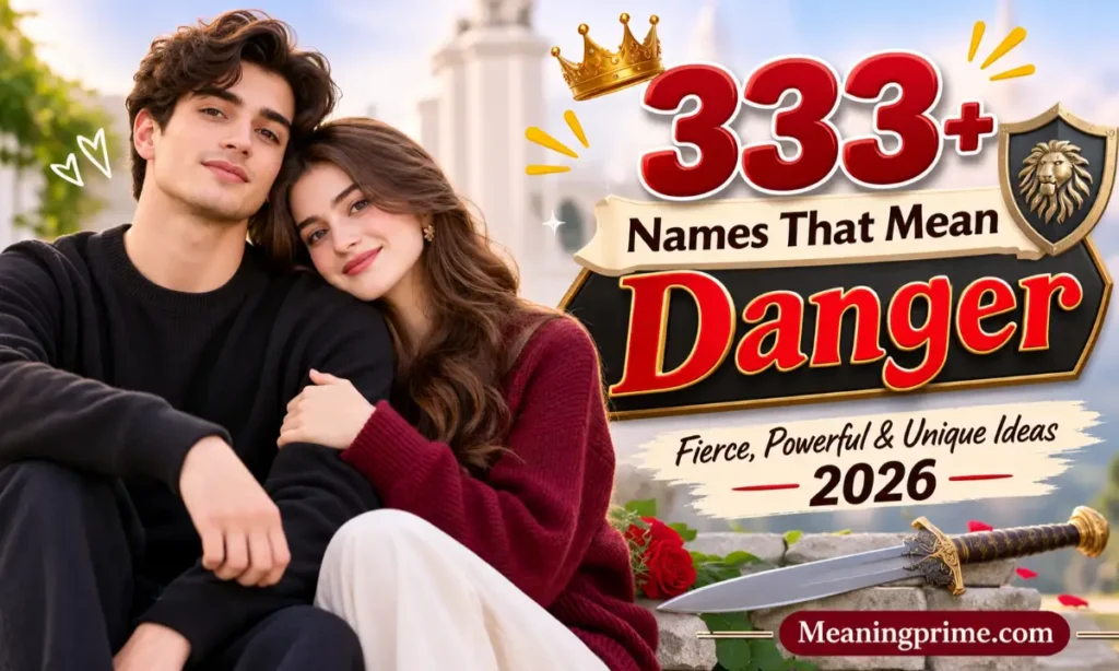 names that mean danger